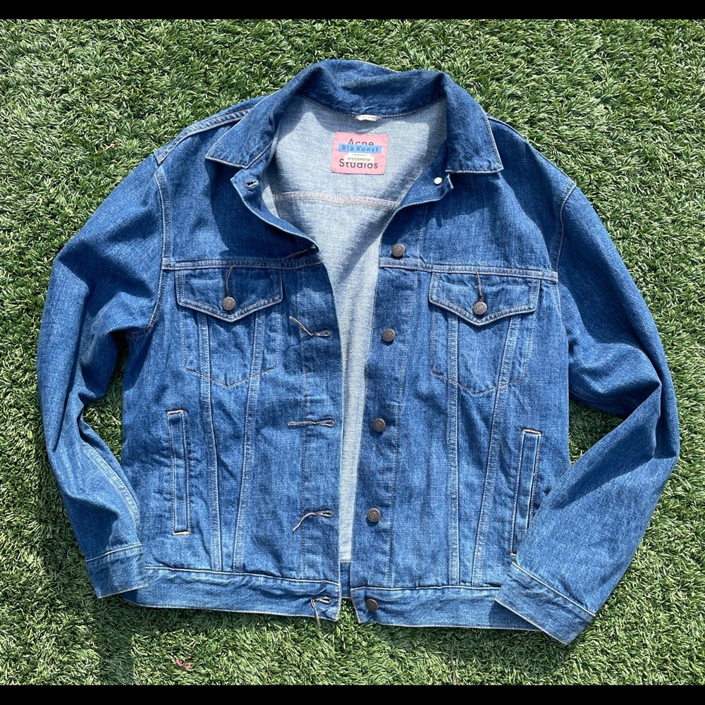 Acne Studios Dark Blue Trash 2000 Denim Jacket